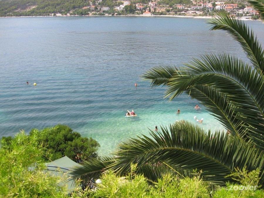 Villa Iris Apartments Seget Vranjica Bagian luar foto